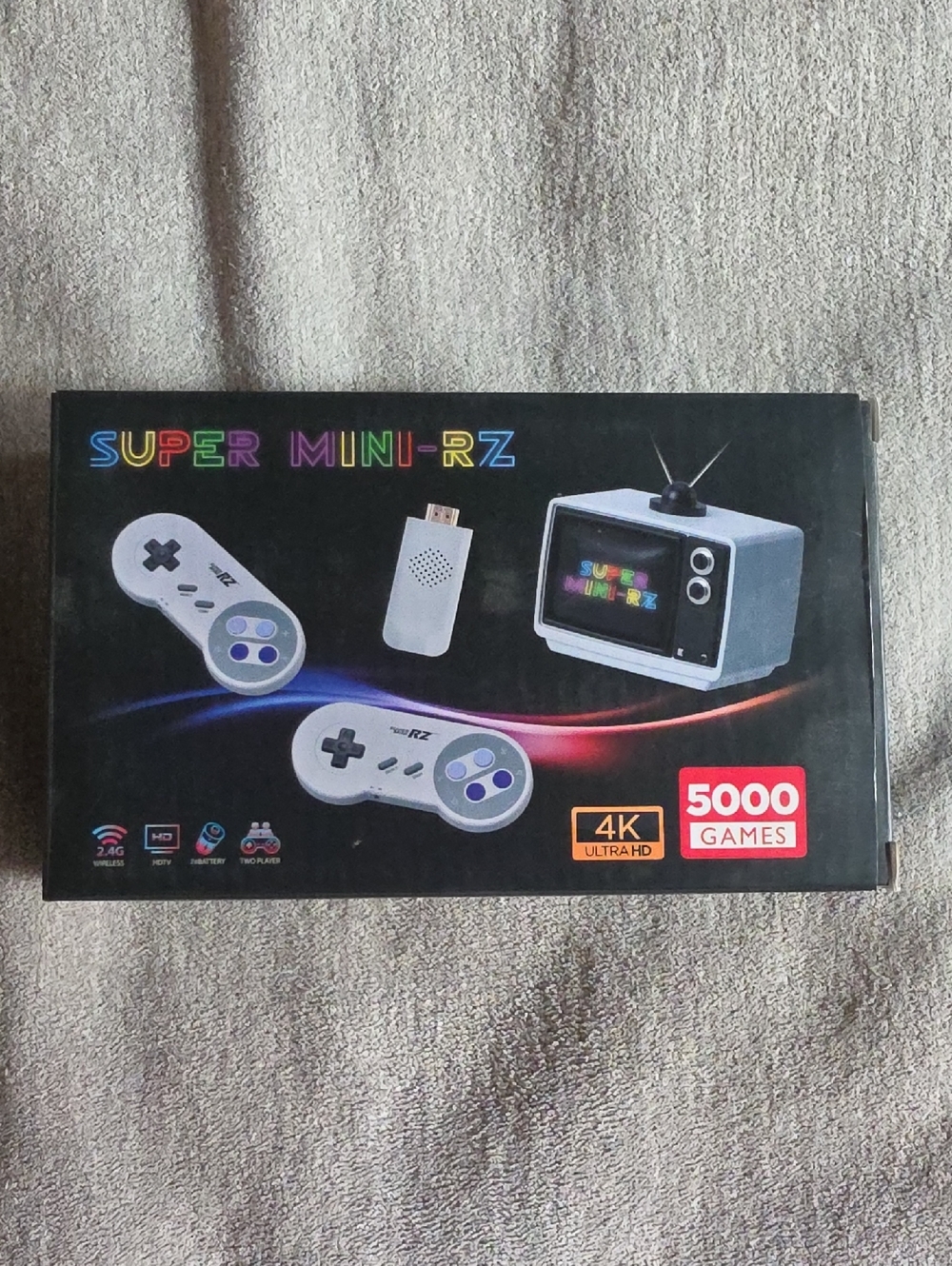 Super Mini-RZ Retro Console Bundle - 5000 Games